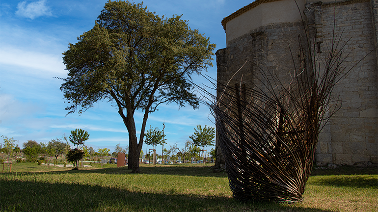exposition land art domaine bayssan
